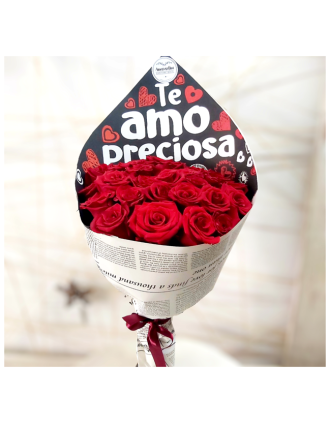 LOVE STORY - 24 ROSAS ROJAS