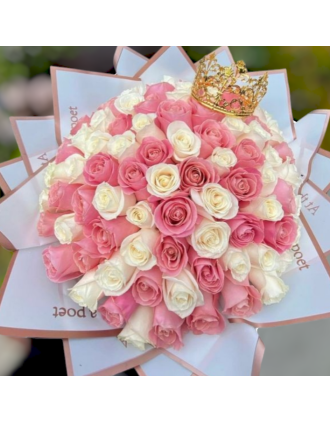 BIG SURPRISE BOUQUET BUCHON - 150 ROSAS